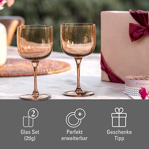 Miniatura 4 de Villeroy & Boch Par de copas de vino de arcillaagua