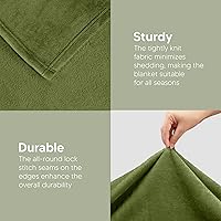 Vista 513 de Utopia Bedding - Manta de vellón de lujo, mullida, antiestática; manta de suave microfibra de 8.8 oz/yd² (300 g/m²) para cama; tamaño individual