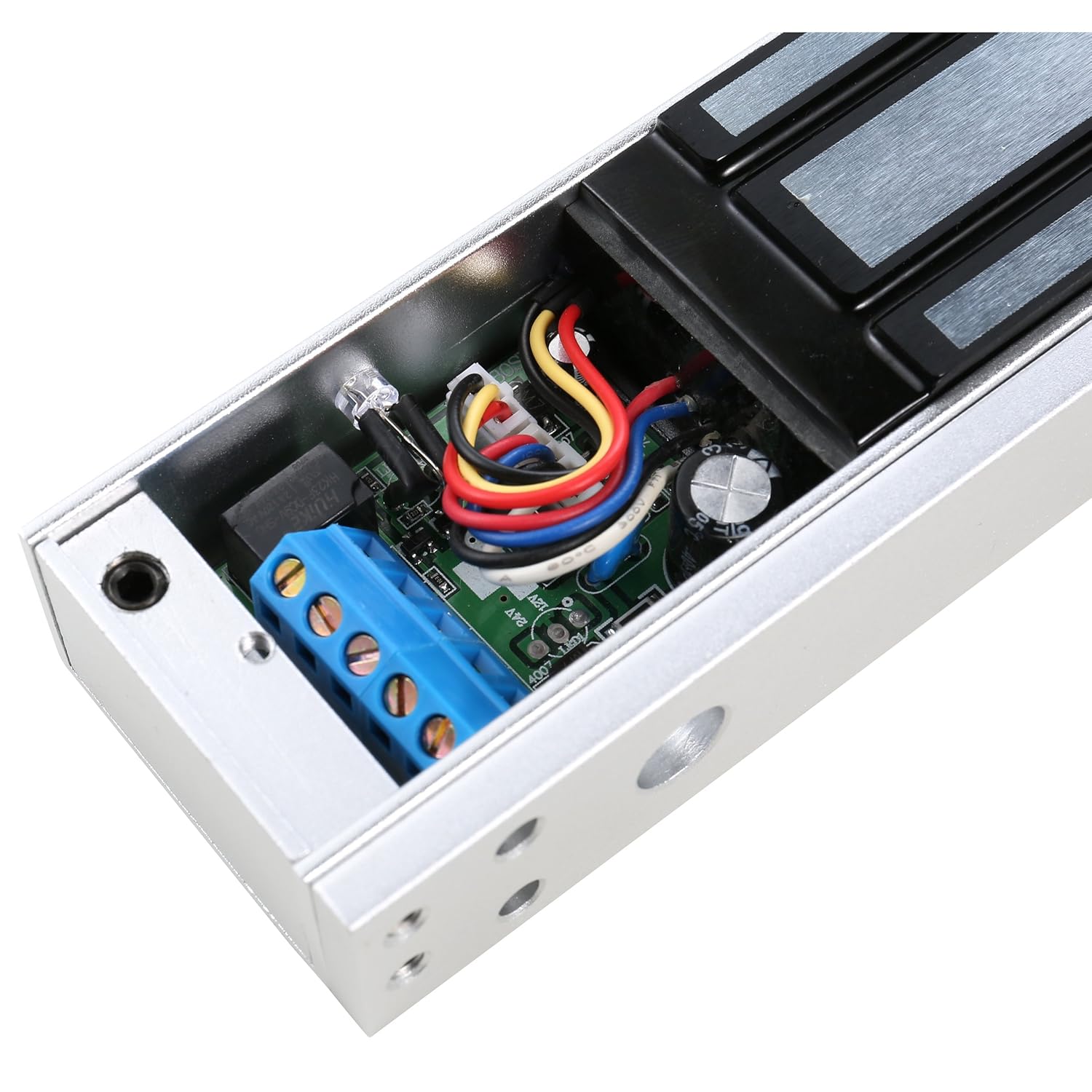 12VDC 600lbs 280kg Holding Force Electric Magnetic Electromagnet Door Lock Fail-Safe for Access Control System