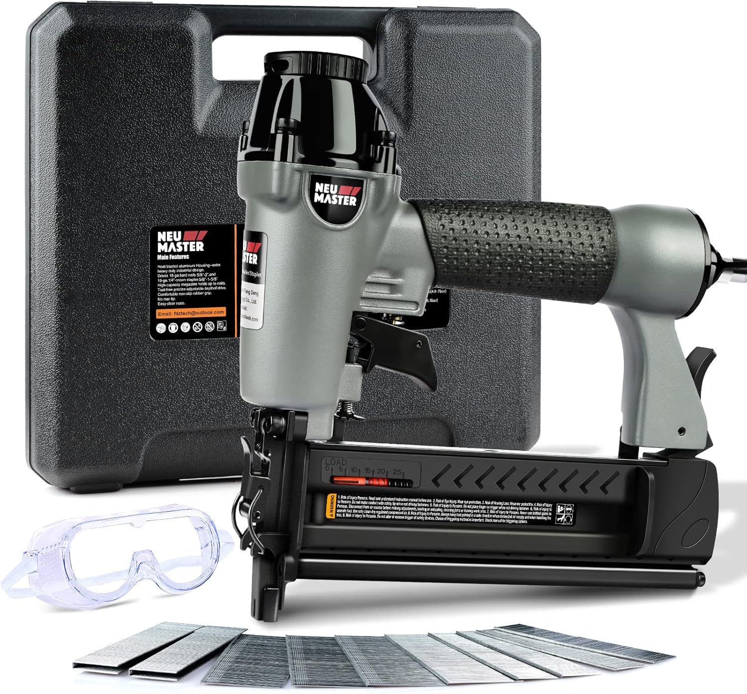 NEU Master Pneumatic Brad Nailer