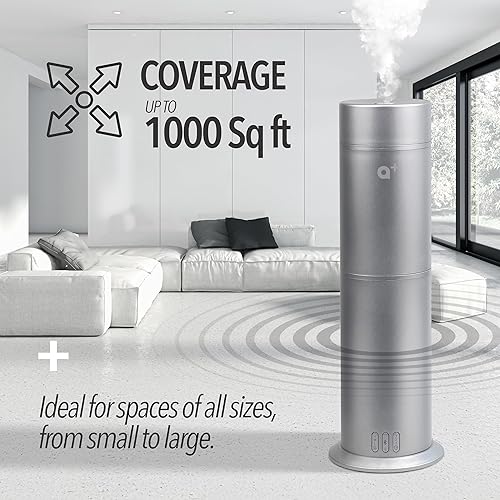 Miniatura 4 de AROMAR Difusor inteligente de aceite sin agua, máquina de aroma esencial de aire frío, controlado por aplicación, cubre 1000 pies cuadrados -