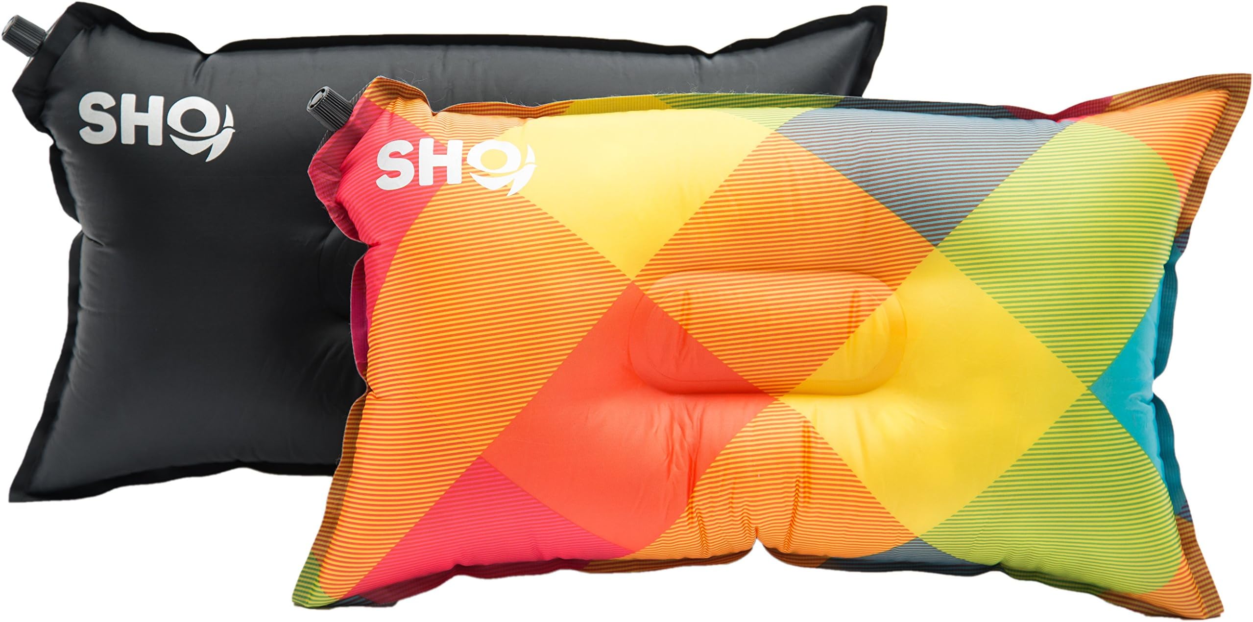 Your Pillow! by SHO - Ultimate Self Inflating Camping Pillow, Travel Pillow, Air Pillow, Inflatable Pillow & Festival Pillow