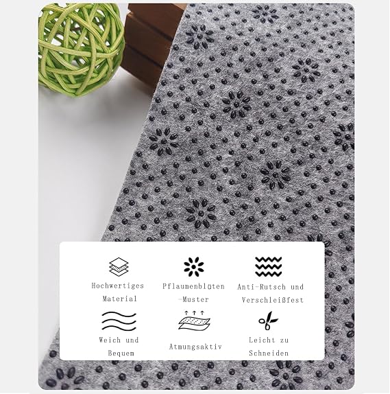 180x120CM Tufting Rug Non-Slip Pad, 2mm Thick Backing Fabric