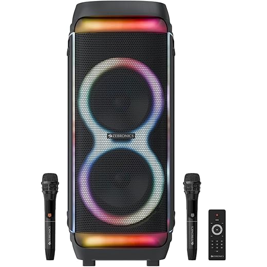Zebronics Trolley DJ Speaker 200W 4cm