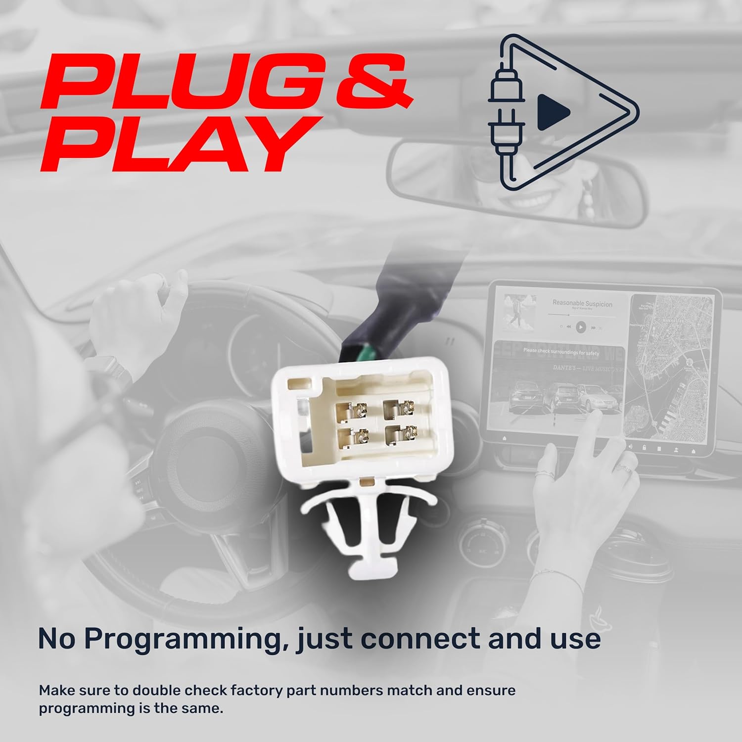 Master Tailgaters Replacement for Subaru Legacy (2012-2014) Backup Camera OE Part # 86267AJ11B, 86267AJ11A