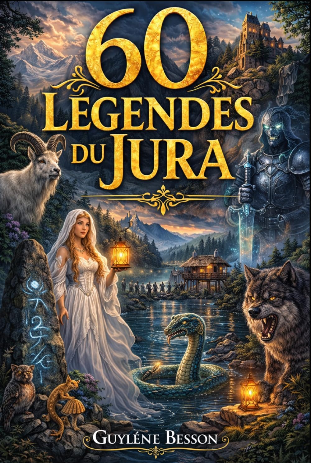 60 Légendes du Jura: 60 Légendes de Franche-Comté : Contes, Mystères et Sagesse du Massif Jurassien — Un Voyage au Cœur du Doubs et du Jura. (Collection Légendes et Terroirs)