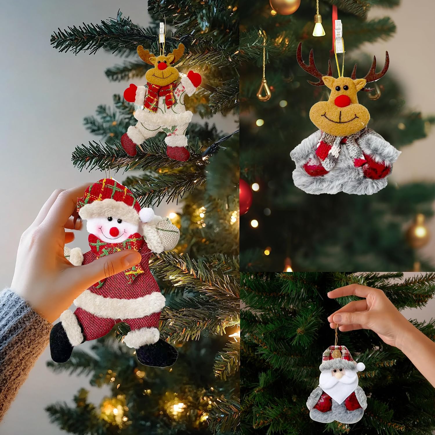 LallomoクリスマスデコレーションバッテリーUSBクリスマスストリップライト。 【ップ】