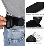 Buckleless Belt Hook, No Buckle Strap with Metal Adjustable Buckle-Free Comfort Waist Belts for Men & Women Daily Wear Work