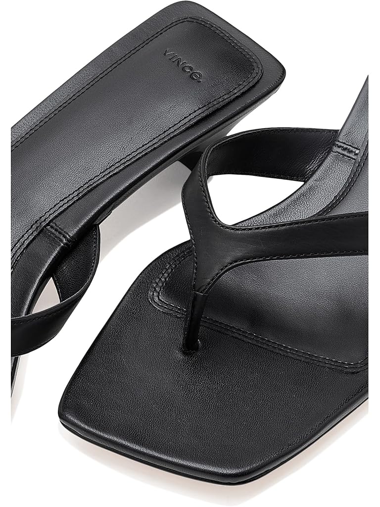 Black Vince San Juan Thong Sandals