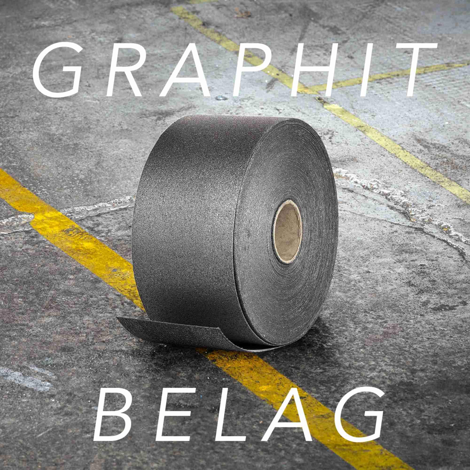 PEC Graphit-Gleitgewebe/Graphitbelag Heavy Duty (HD) | Industriequalität | Breite & Länge nach Wahl (Breite: 150 mm, Länge: 2 m)