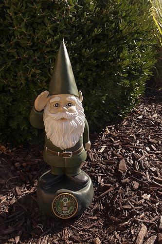 Miniatura 4 de Red Carpet Studios 35161 Military Garden Gnome, Ejército de los Estados Unidos