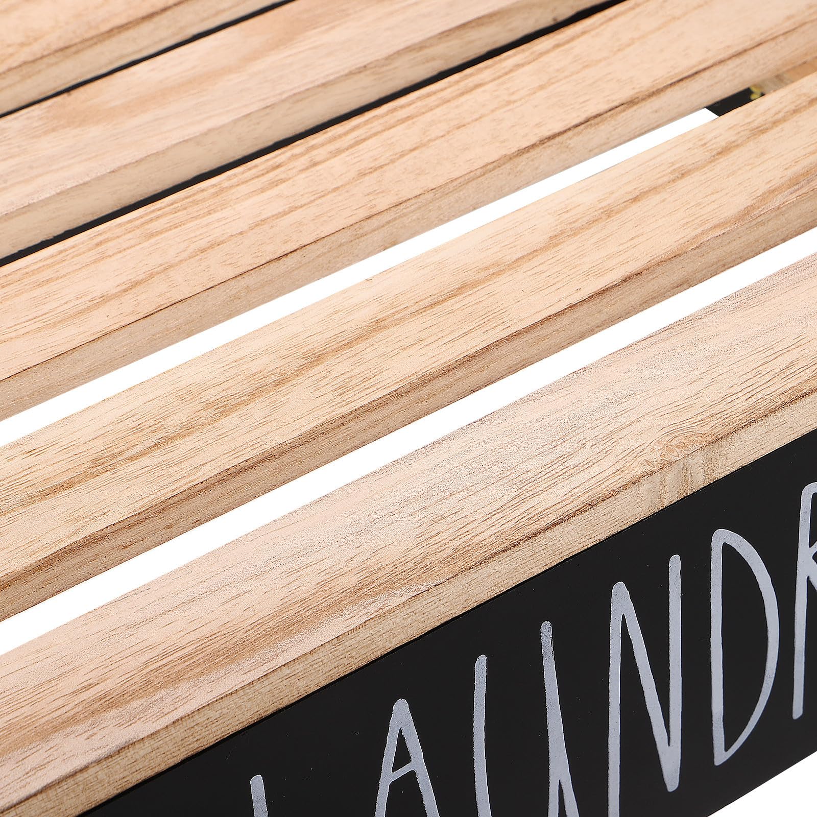 Porta detersivo per la lavanderia - Porta detersivo rustico per la nuova casa, organizer salvaspazio - Accessori indispensabili per l'arredamento in stile rustico