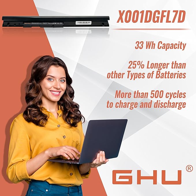 Batería GHU OA04 para Laptop 14.8V 2600mAh miniatura 6
