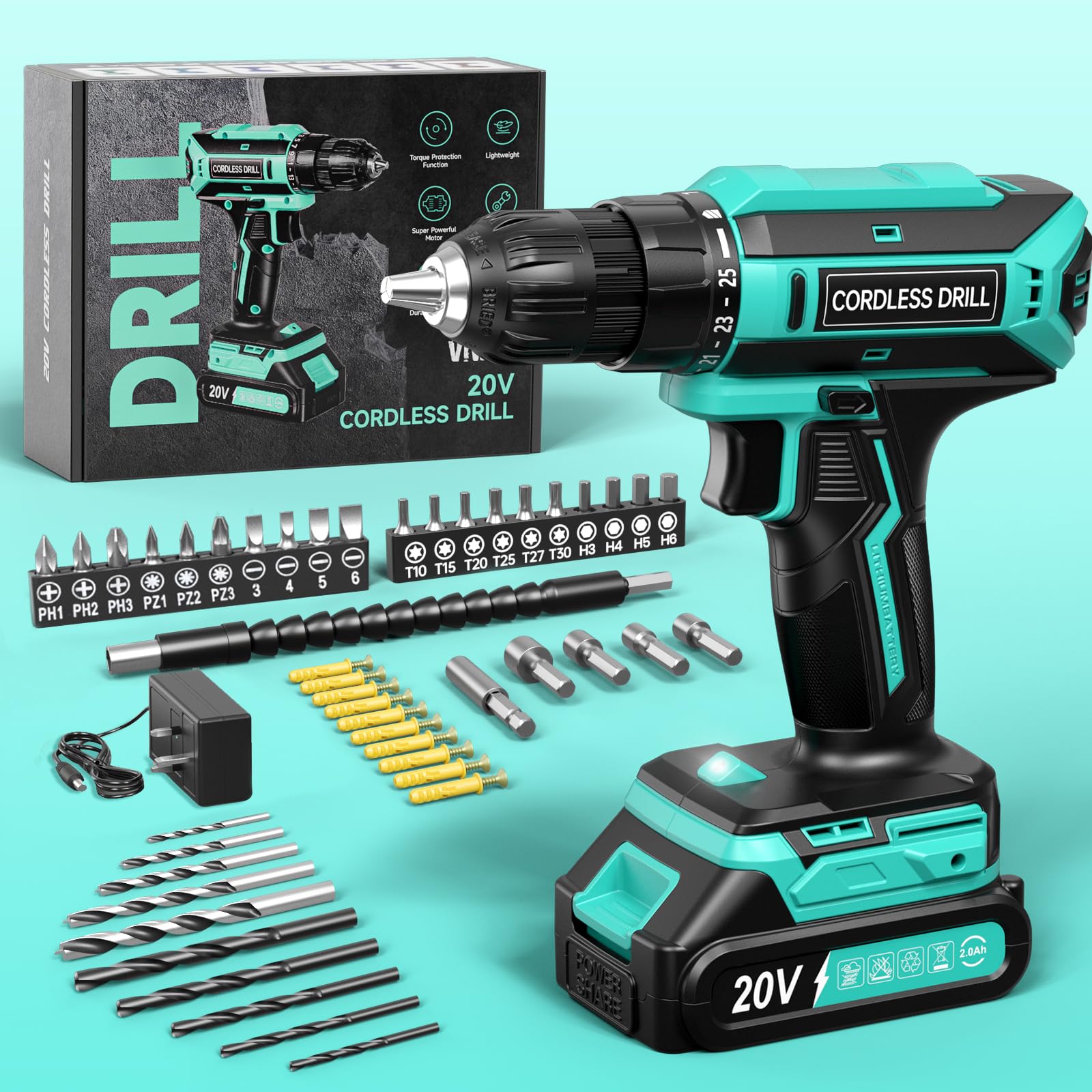 VIWKO Cordless Drill, 20V Electric Combi Review – Best Budget Option?