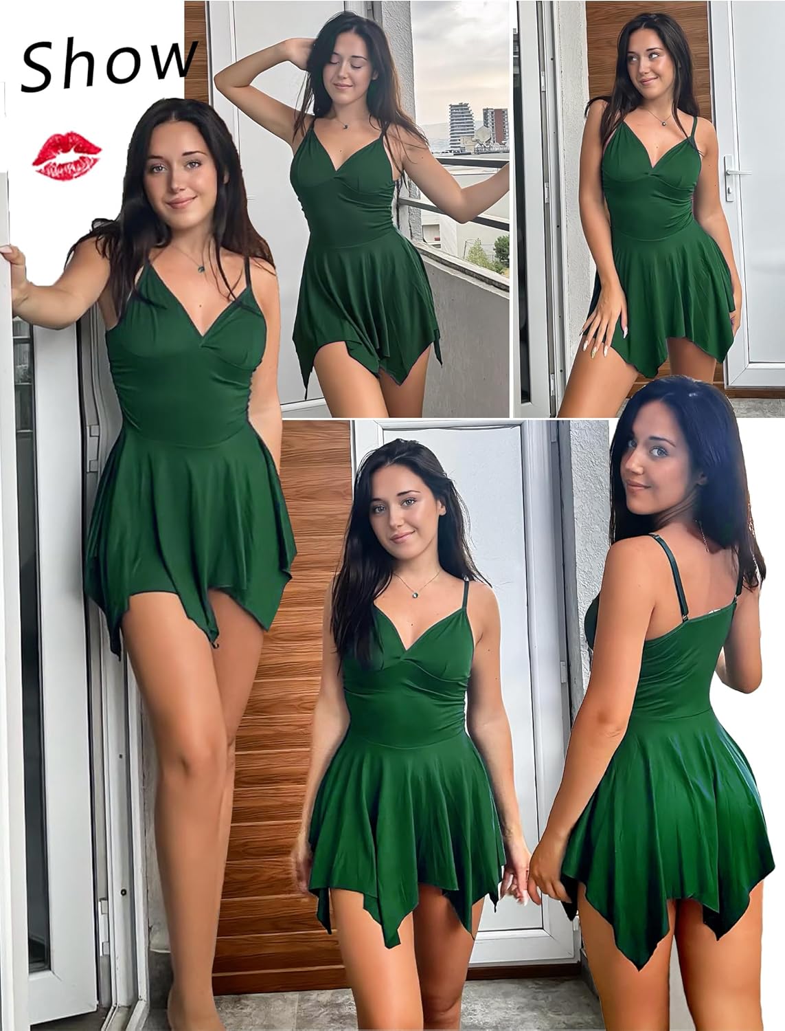 Avidlove Lingerie for Women Sexy Nightgowns Women Sleepwear Nightwear Chemise V-Neck Babydoll Nightie S-XXL - Image 5