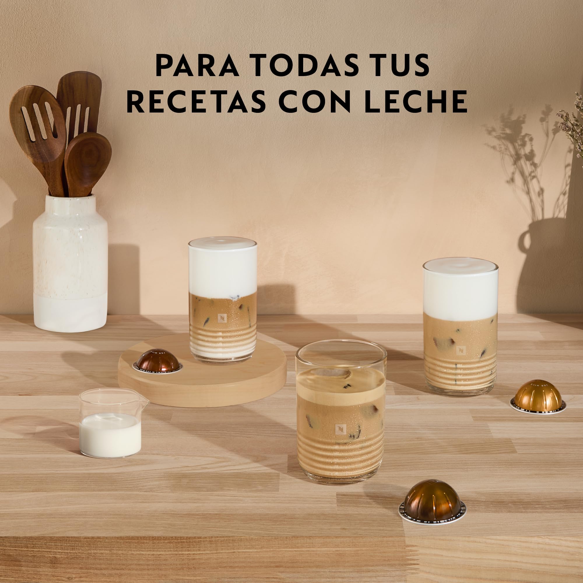 Nespresso De'Longhi Vertuo Pop ENV90.Y, Cafetera Automática, Máquina de Café de Cápsulas, 4 Tamaños de Taza, Tecnología de Centrifugado, Set de Bienvenida Incluido, Amarillo Mango