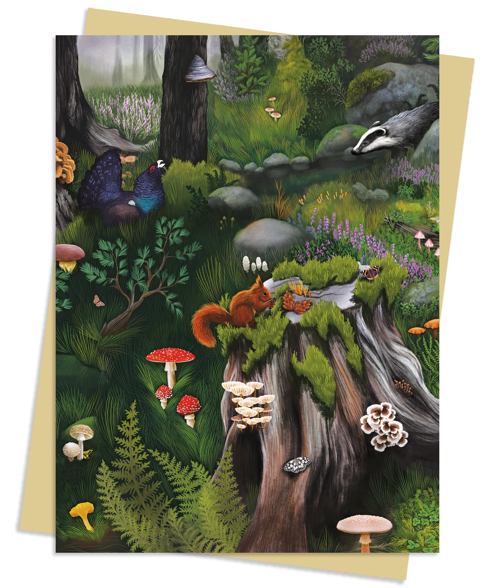 Anna Stead: Deep in the Forest Greeting Card Pack: Pack of 6 (Greeting Cards)
