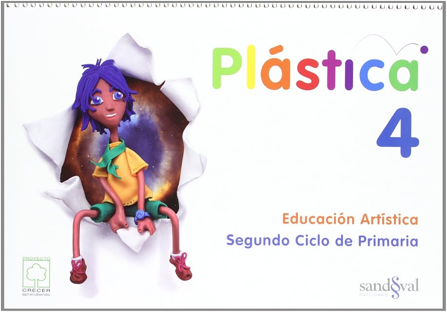 Portada de Plástica 4 Edición 2011 Educacion Primaria