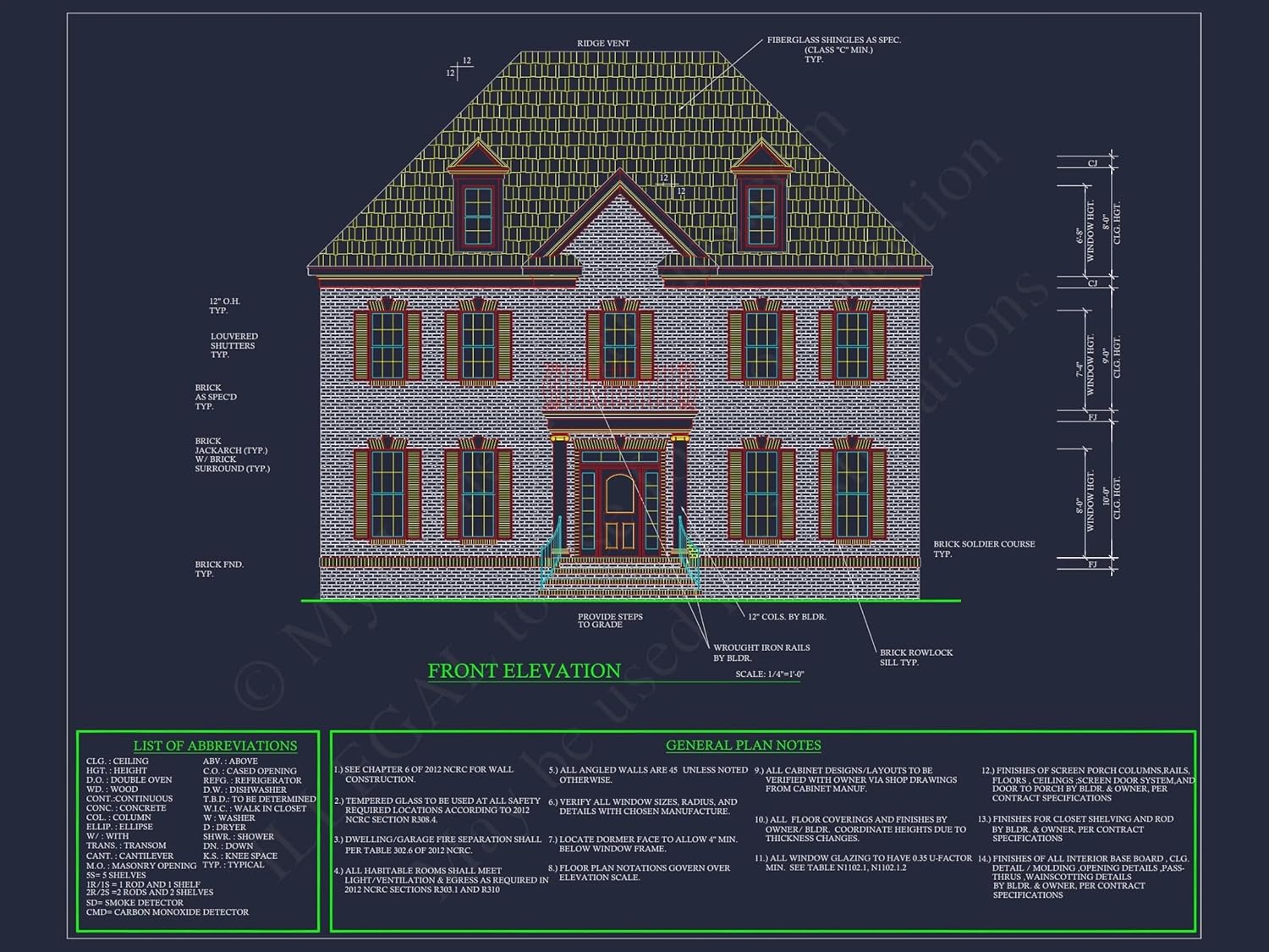 15-1347 HOUSE PLAN - Elegant House Plan with Spacious Floor Designs and Blueprint