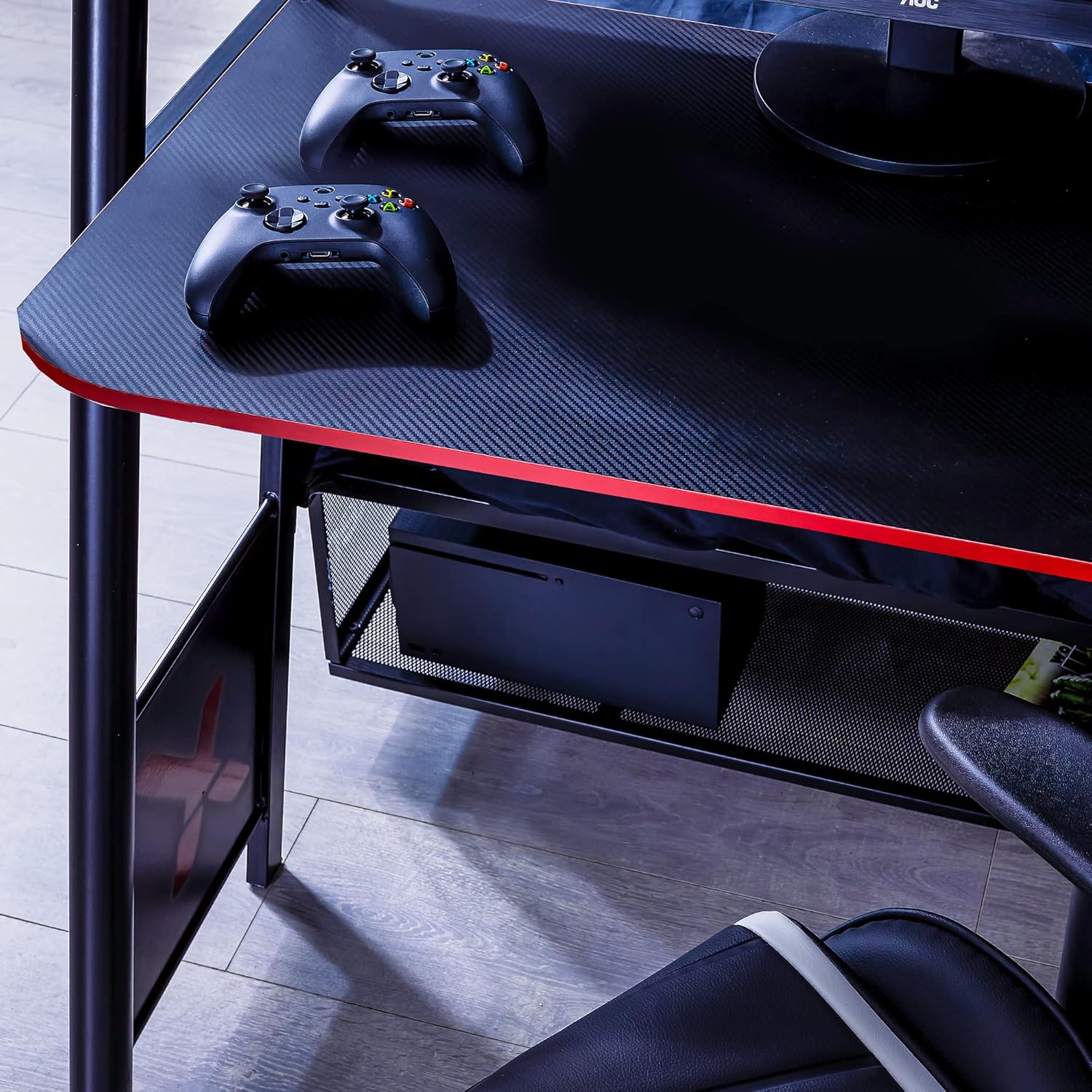 Buy X Rocker Armada Gaming Bunk Bed Frame with Desk and Storage Shelf