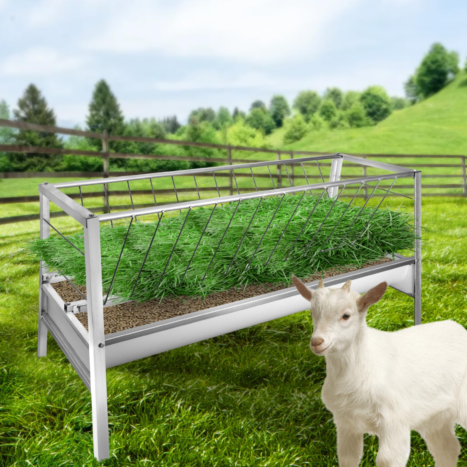 Keyhole Feeders For Goats What We Know About No Waste Hay Feeders