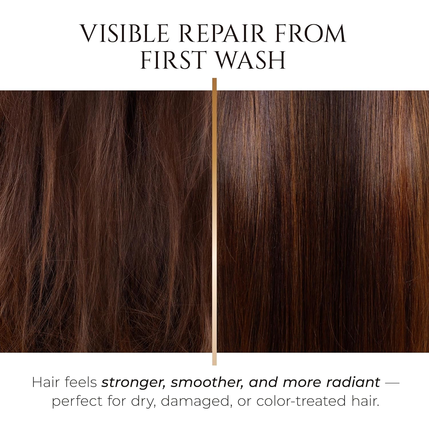 HADAT Intensive Repair Shampoo – Premium Strengthening Formula with Moringa Oil & Hyaluronic Acid – For Dry, Damaged, Color-Treated Hair – Low Sulfate – Salon Quality - Image 7