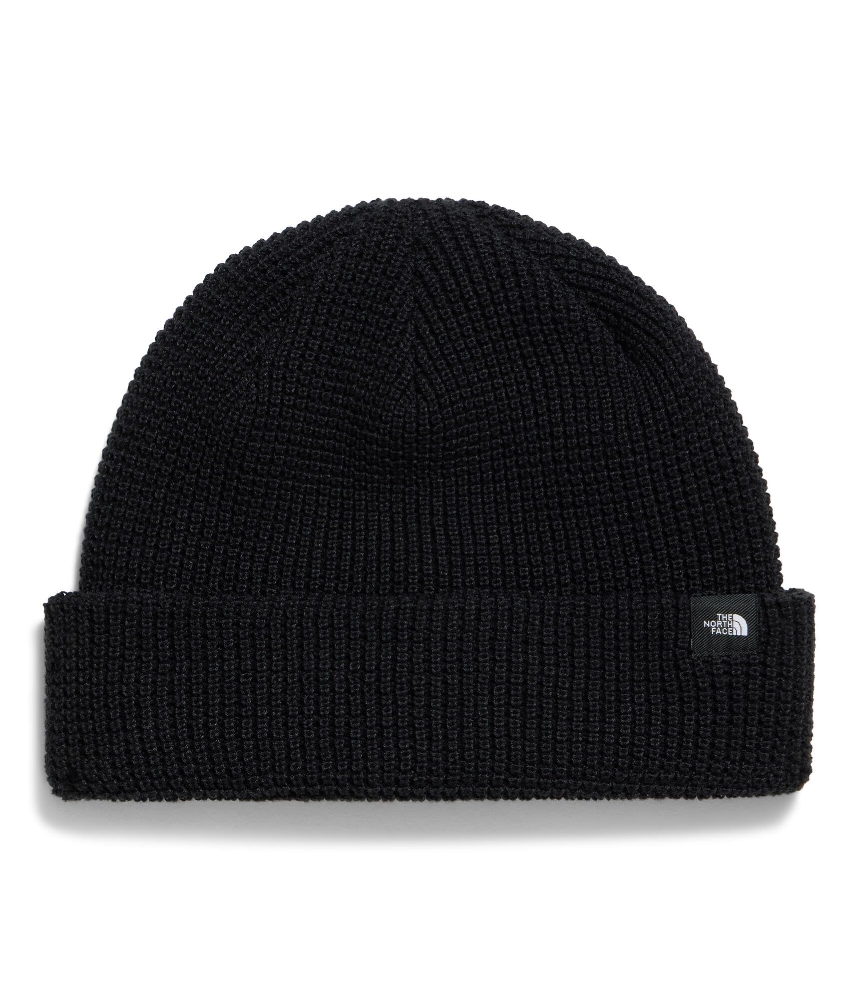 TNF Fisherman Beanie | Shallow Fit, Cuffed Winter Hat for Men & Women, Logo Clip Label