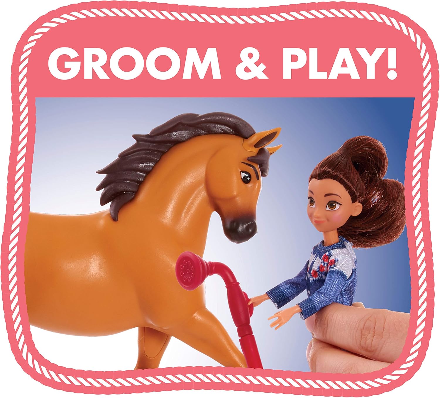 Hоttеѕt Sаlе DreamWorks Spirit Riding Free Spirit Horse Play Paddock, 21 Pieces Includes Lucky Small Doll, Spirit and Stella Horses, by Just Play