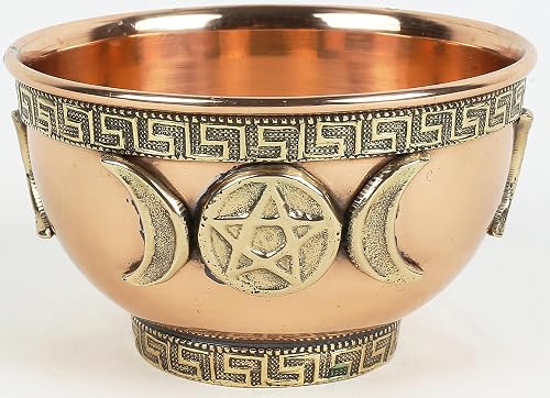 Triple Moon Altar Offering or Smudging Bowl