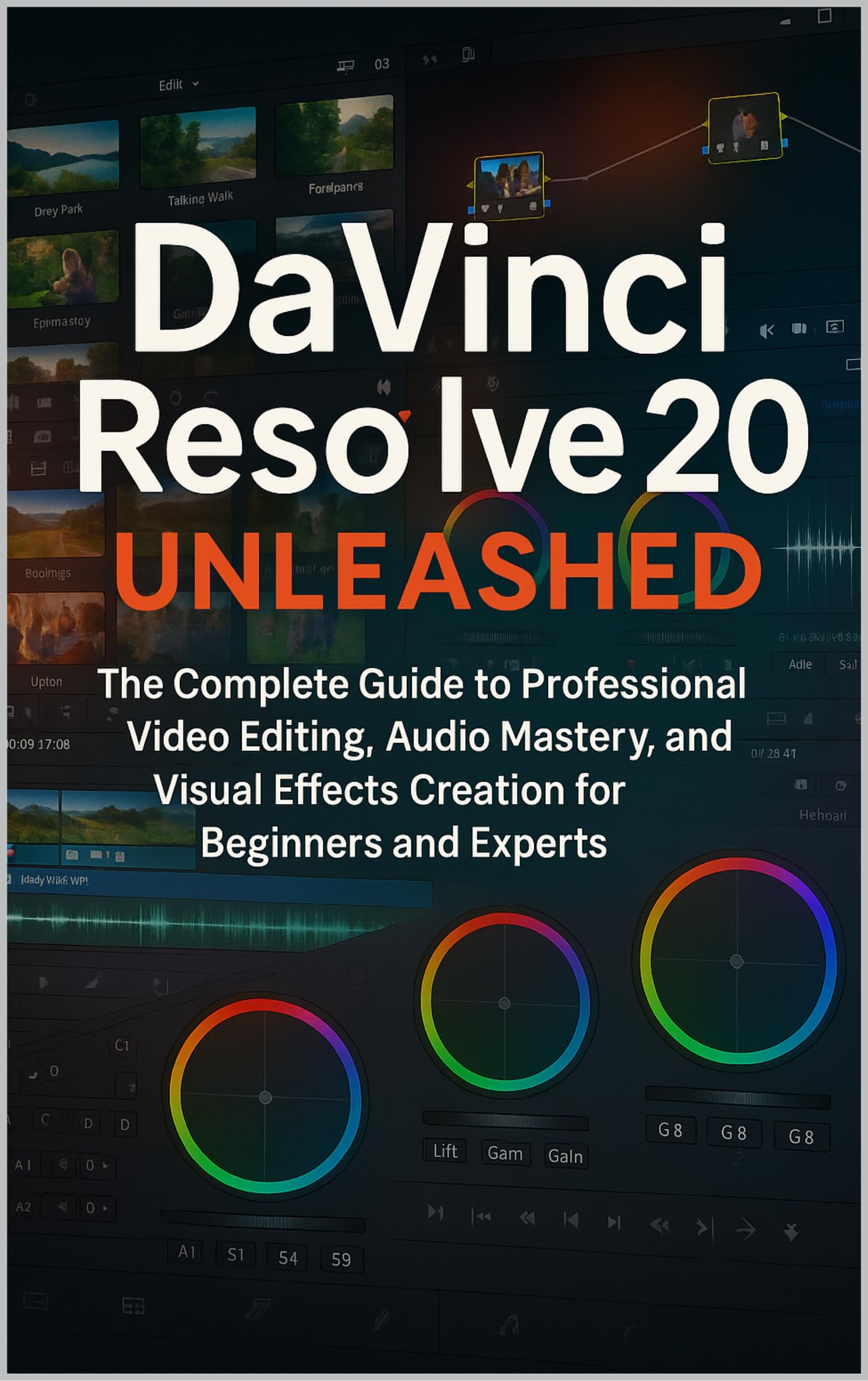 Guide DaVinci Resolve 20 livre de montage vidéo effets visuels et audio