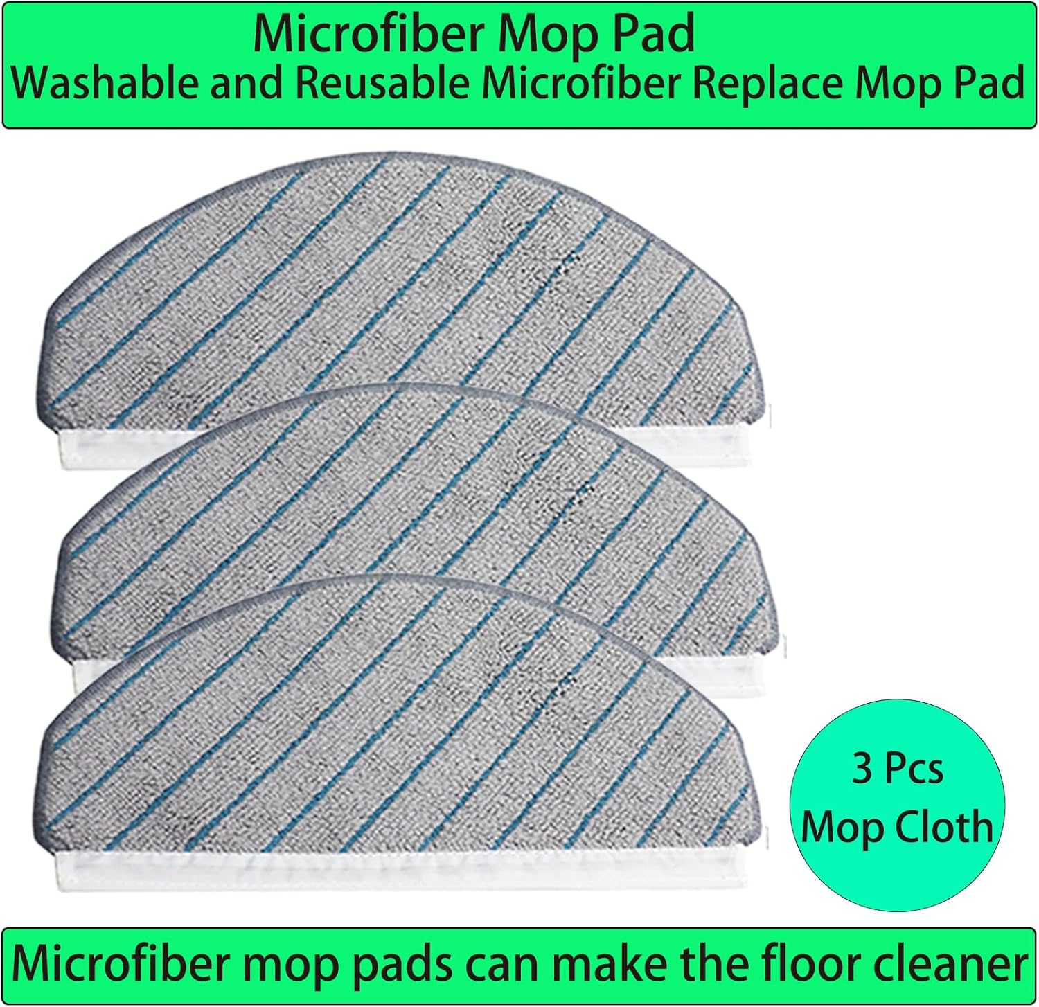 Replacement Spare Parts for Ecovacs DEEBOT T10 Plus Robot Vacuum 1 Main Brush 3 Pair Side Brush 3 Filter 3 Mop Pad 3 Dust Bag Accessories (16 Pack)
