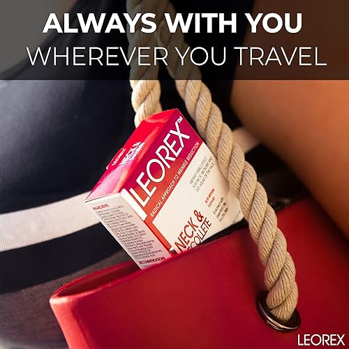 Miniatura 6 de LEOREX Máscara de crema para la piel para cuello, escote y escote, consistencia de lavado con crema hidratante reafirmante y antienvejecimiento,