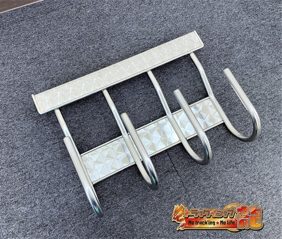 ☆3連 中間サイドウィンカー　丸棒巻き　左右セット　ステンレス　レトロ デコトラ 楽天市場】【送料無料】【汎用 丸棒巻き 3連チェーンフック