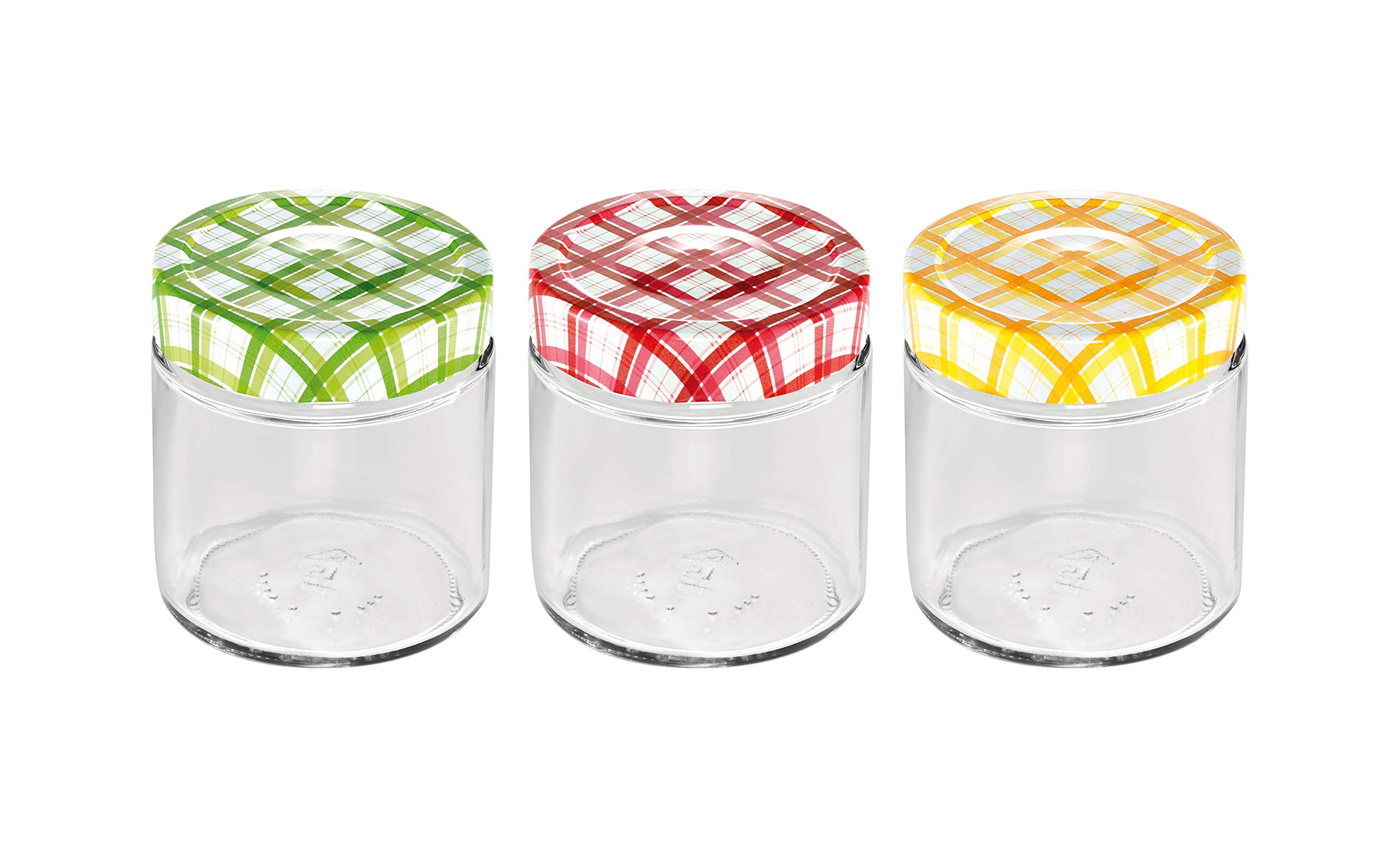 Tescoma Preserving Jars 125 Ml, 6 Pcs Della Casa, Assorted
