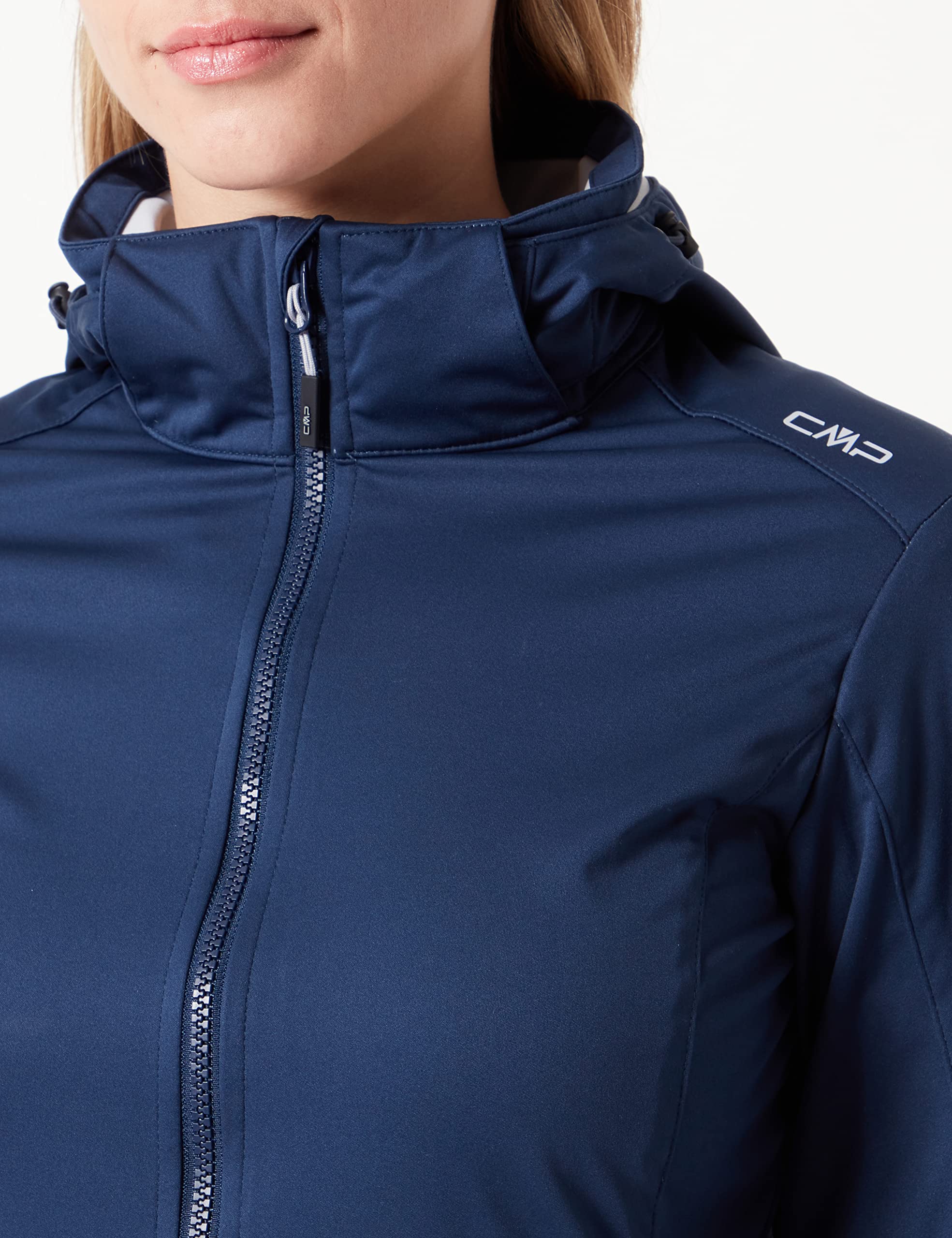 CMP Giacca In Light Softshell Da Donna Con Cappuccio Removibile Softshell Jacket Donna