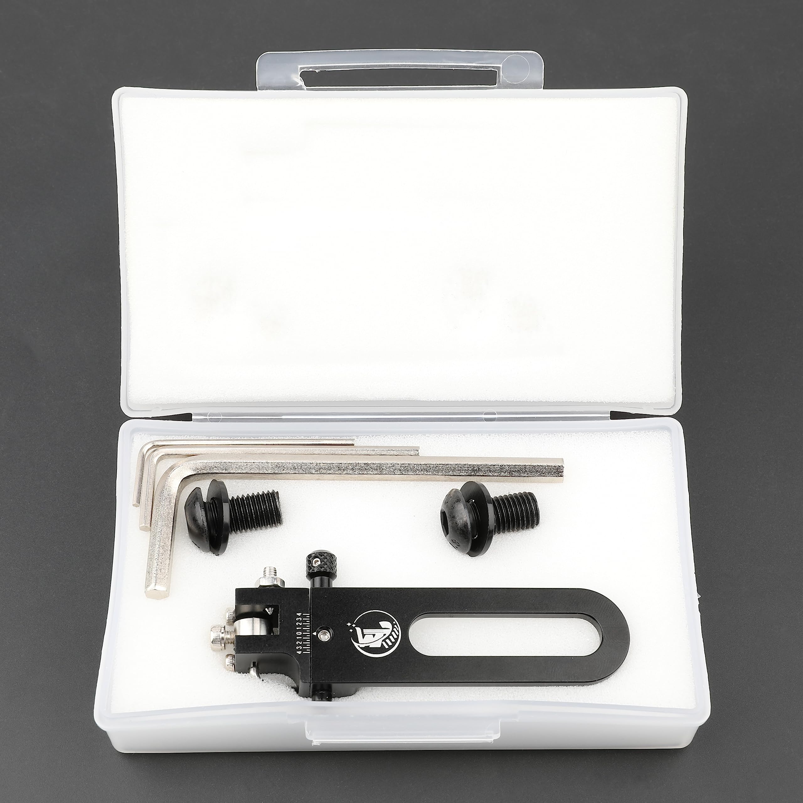 wolfman Tir à l'arc Repose-Flèche Magnétique Arc Recourbé Support de Flèche Ajustable en Aluminium Antichoc équipement de Tir à l'arc Accessoire pour Arc Recurve Droitier