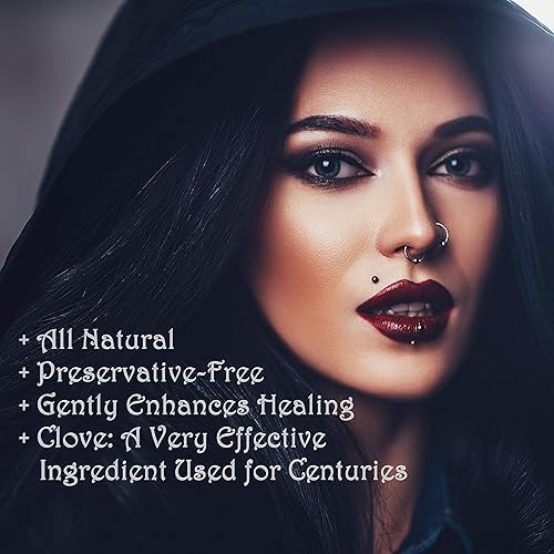 Miniatura 3 de Wacan Solución salina para piercings de rápida curación y amplia aplicación para piercings, sales marinas naturales y clavo de olor y vitaminas,