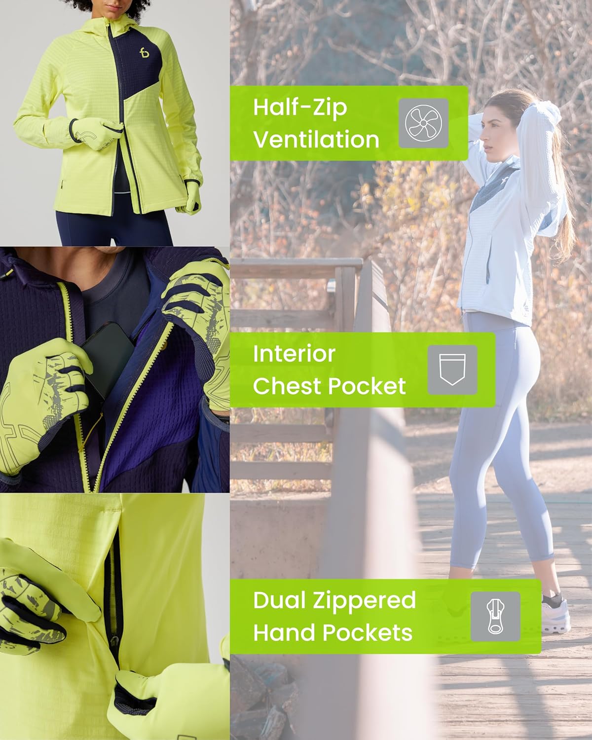 FlipBelt Women's Durango Softshell Jacket - Image 6