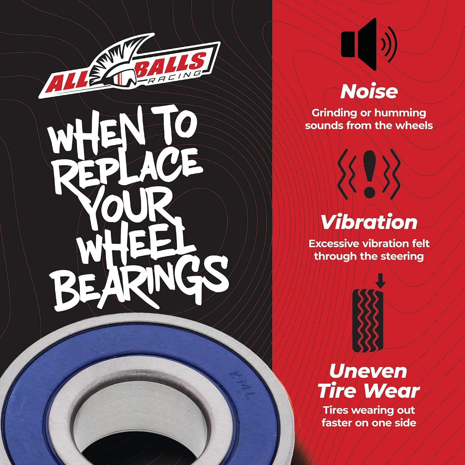 All Balls Racing 25-1215 Wheel Bearing Seal Kit Compatible with/Replacement for Kawasaki Suzuki
