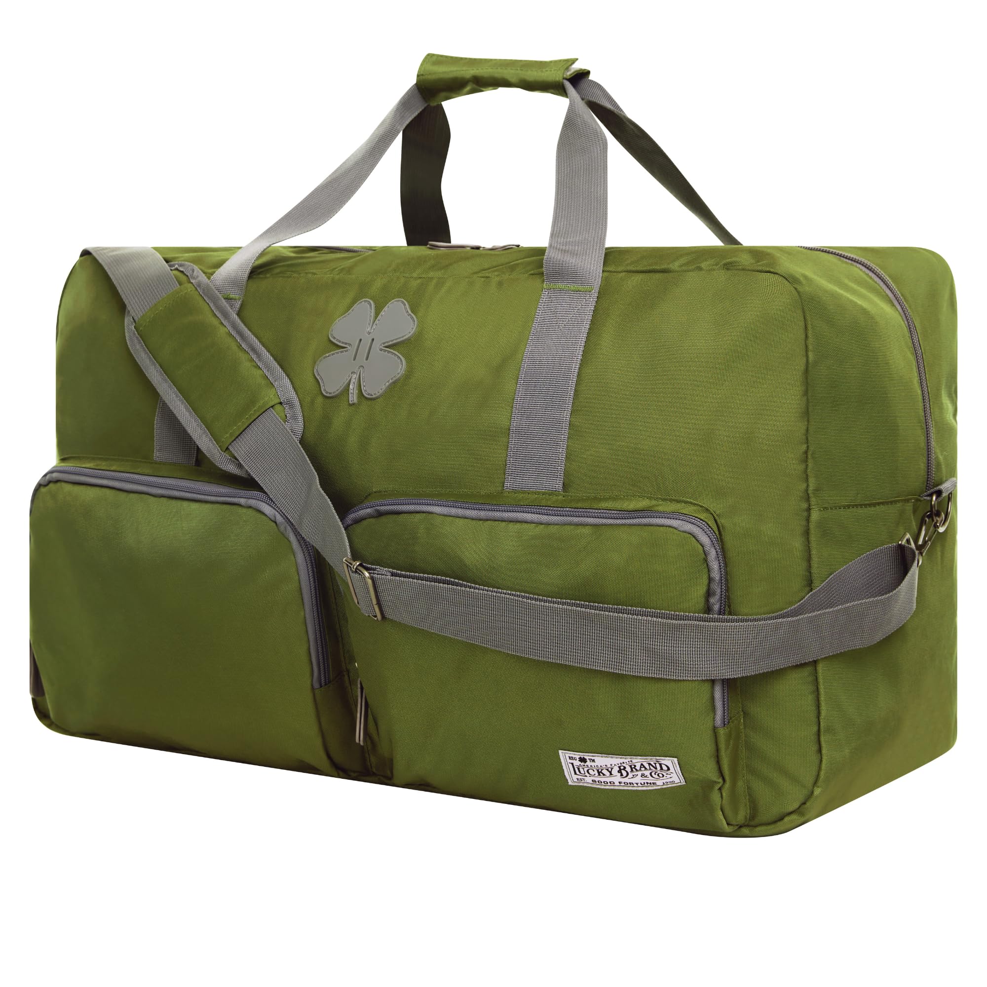 Lucky Travel Duffel Bags 65L, Gym Bag, Travel Bag & Large Duffle Bag for Men, Foldable Overnight Weekender Bags for Women & Men with Adjustable