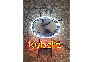 Kubota Neon Sign: Captivating Visual Artwork for Ambiance
