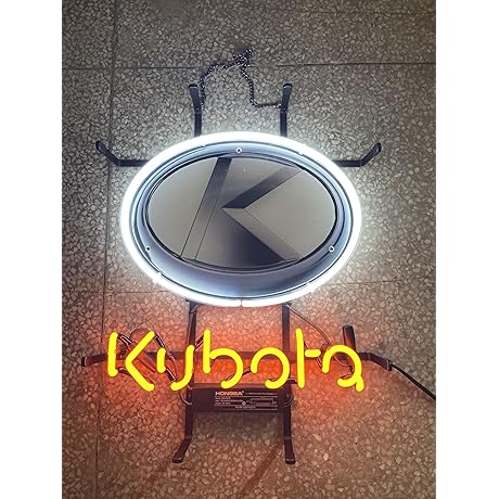 Kubota Neon Sign: Captivating Visual Artwork for Ambiance