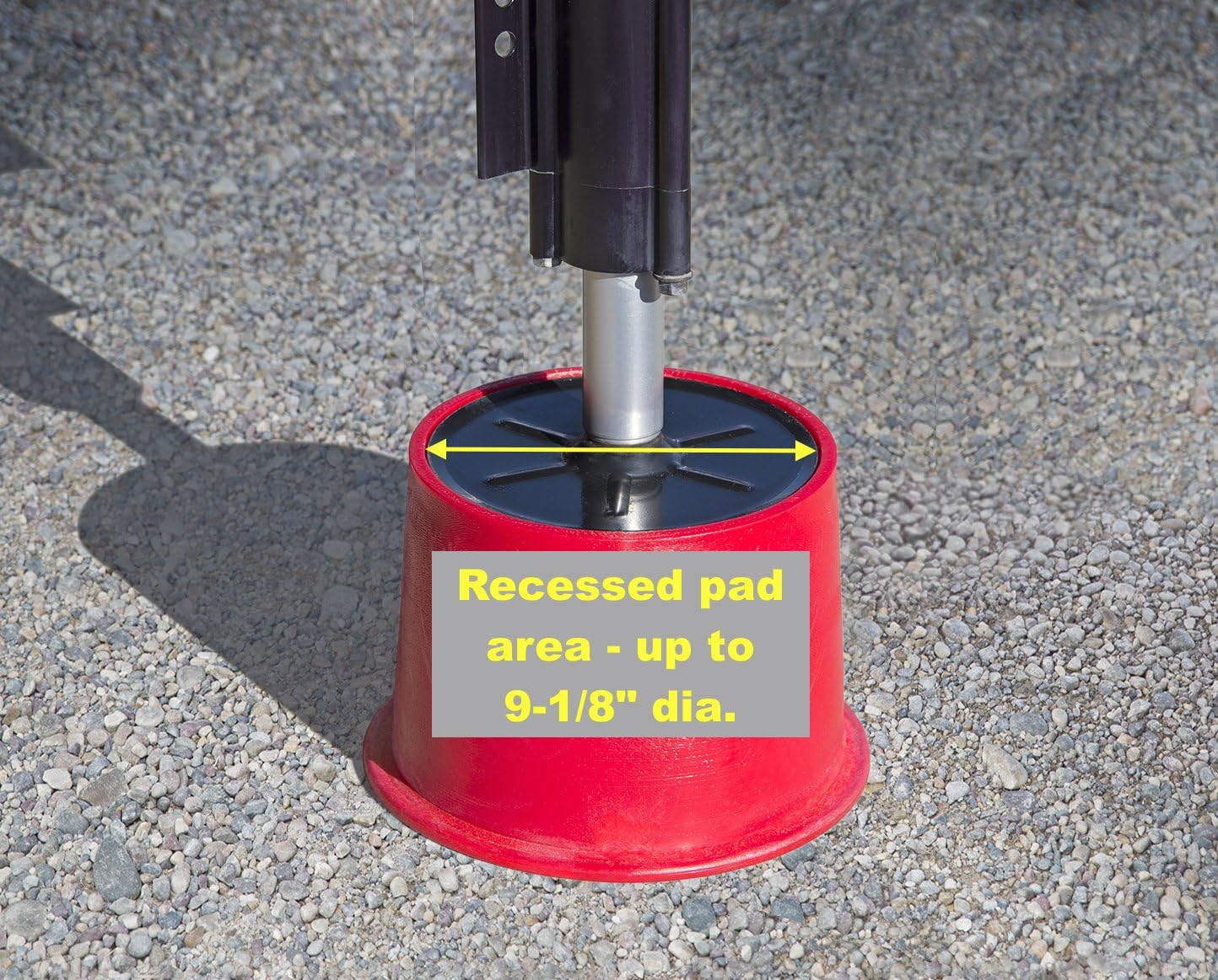 Andersen Hitches Trailer Jack Block x 6 | Camper, RV Jack With Magnets | Stabilize Your RV, Trailer, Camper - Eliminates Sway | Includes Clean Step and 2 Bumper Stickers