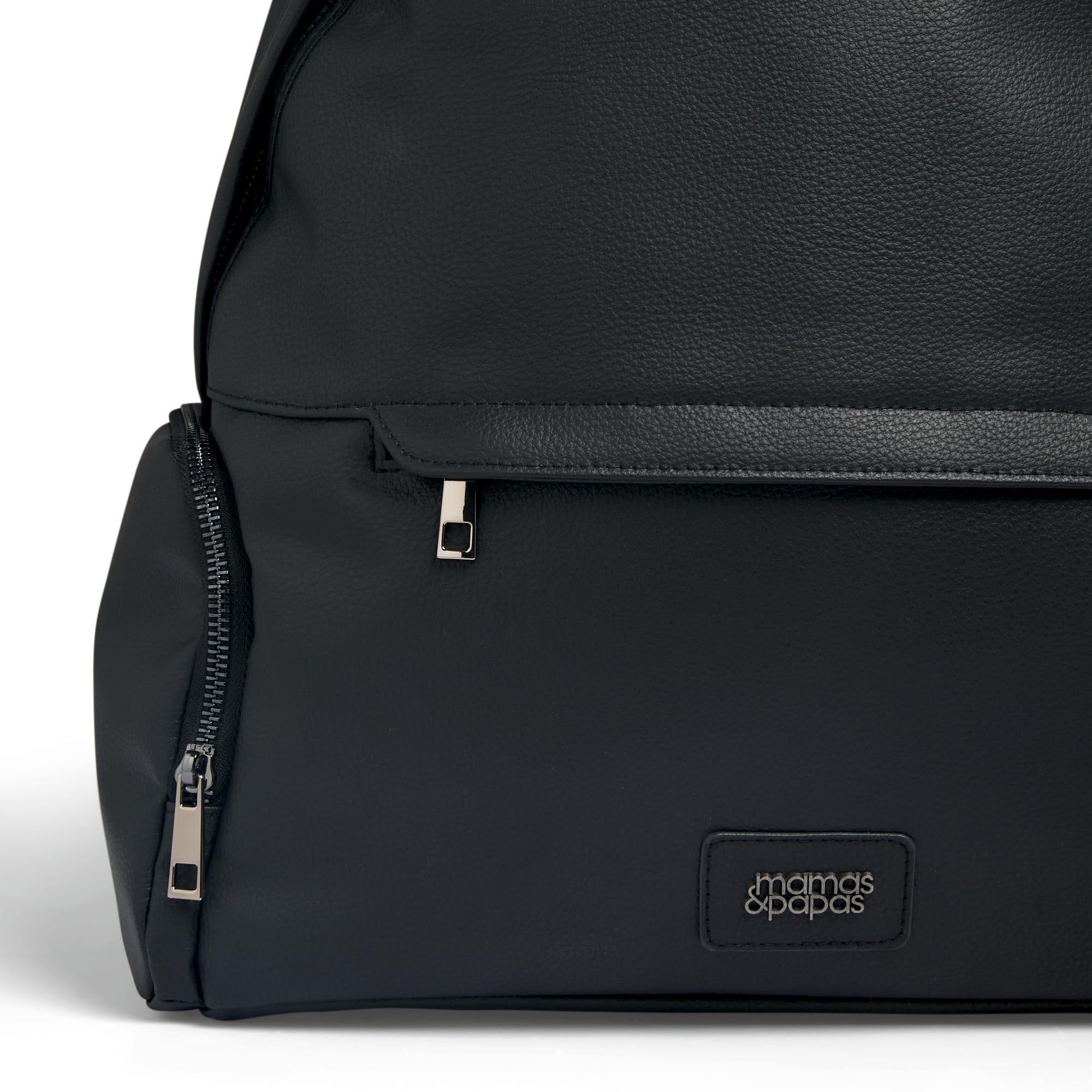 Mamas & Papas Ocarro Luxe Rucksack Wickeltasche, Schwarz