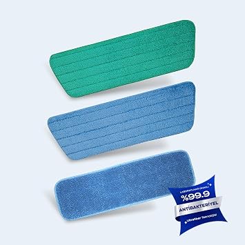 Silva Mikrofiber Mop Bezi  l  Set Islak, Duvar, Kuru