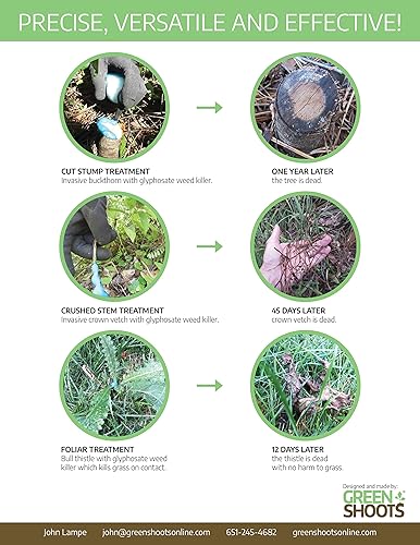 Miniatura 5 de Kit de eliminación de malezas de espuma de precisión para malezas difíciles