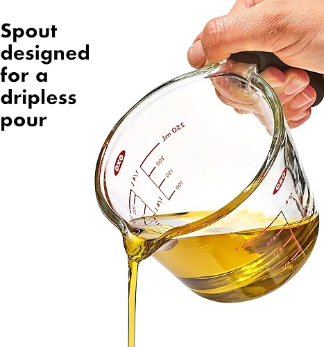 Miniatura 3 de OXO Good Grips - Taza medidora de vidrio (1 taza)