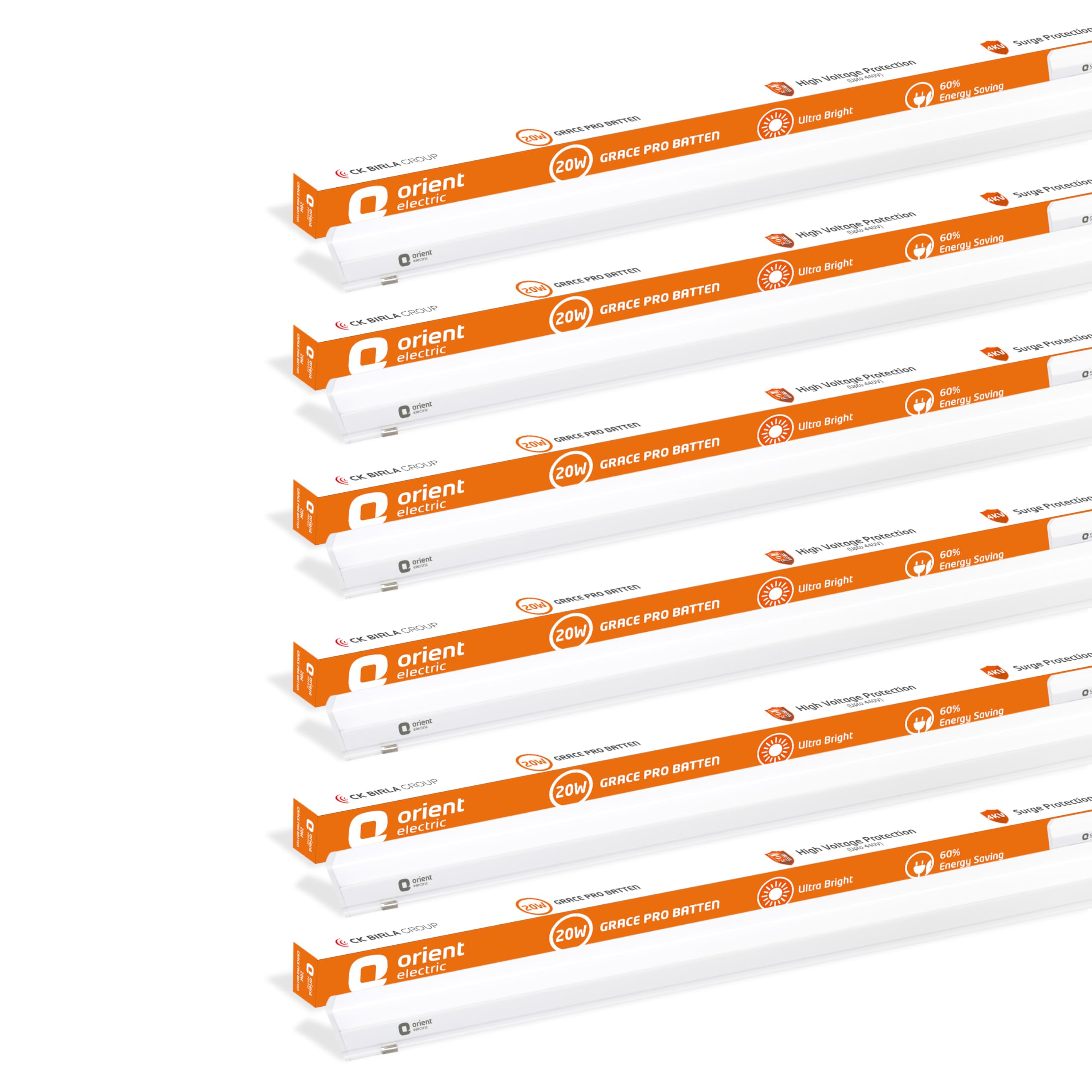 Orient Grace Pro LED Batten - Bright & Stylish Lighting -10 Orient Grace Pro LED Batten - Bright & Stylish Lighting -10
