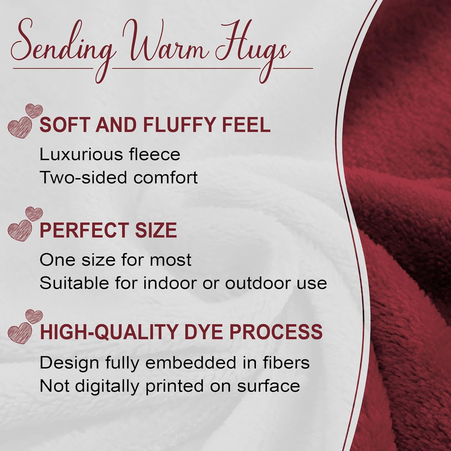 Mama Bear Wearable Hooded Blanket for Mom - Mom Gifts from Daughter Son - Christmas Birthday Gifts for Wife from Husband - Image 5