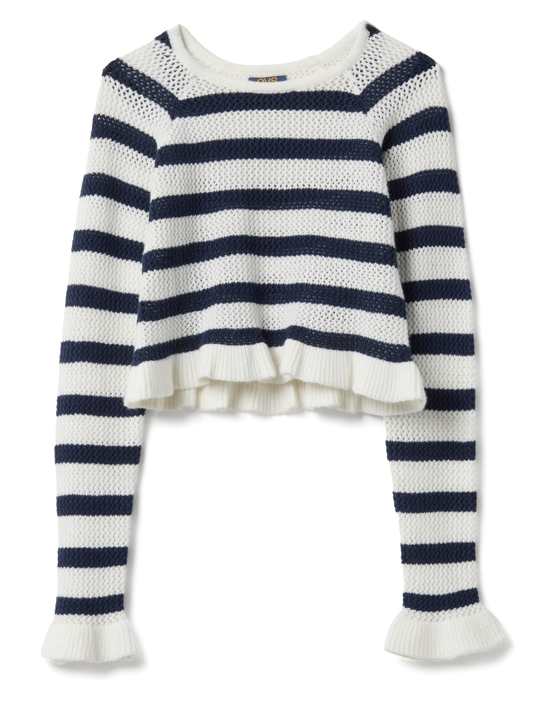 Pull en viscose fine fille OVS Kids à rayures de qualité - 4